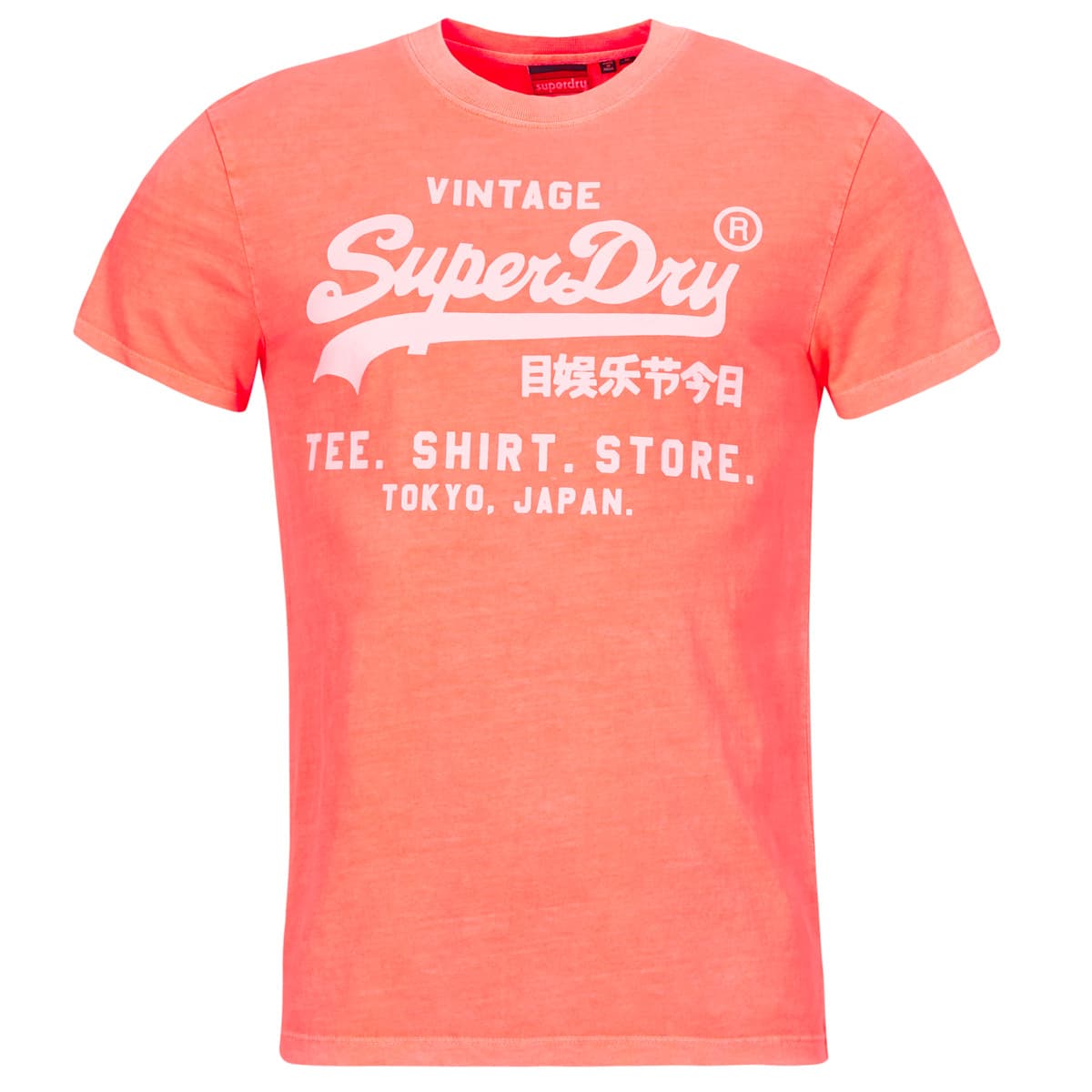 Men's T-Shirts Superdry Orange