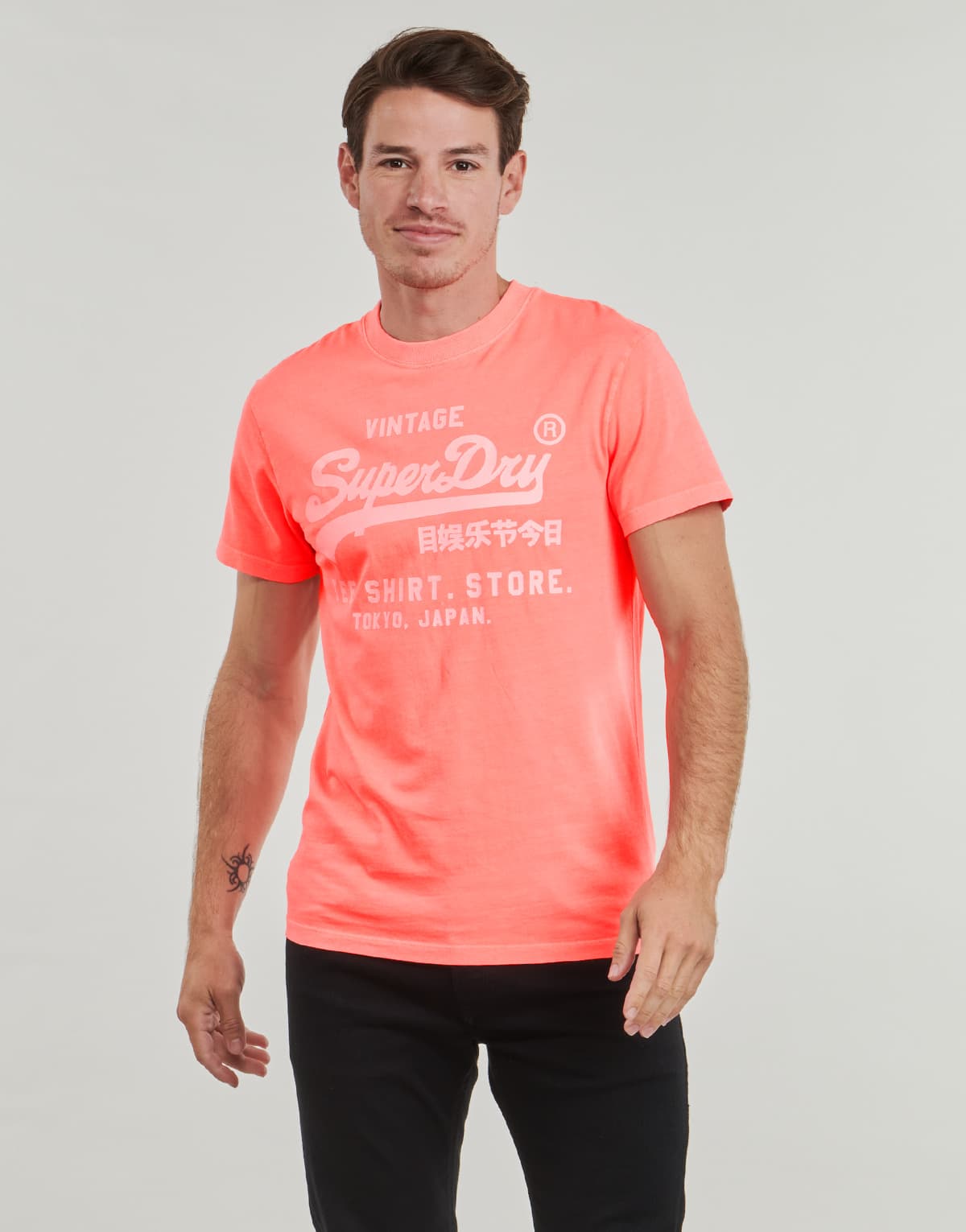 Men's T-Shirts Superdry Orange