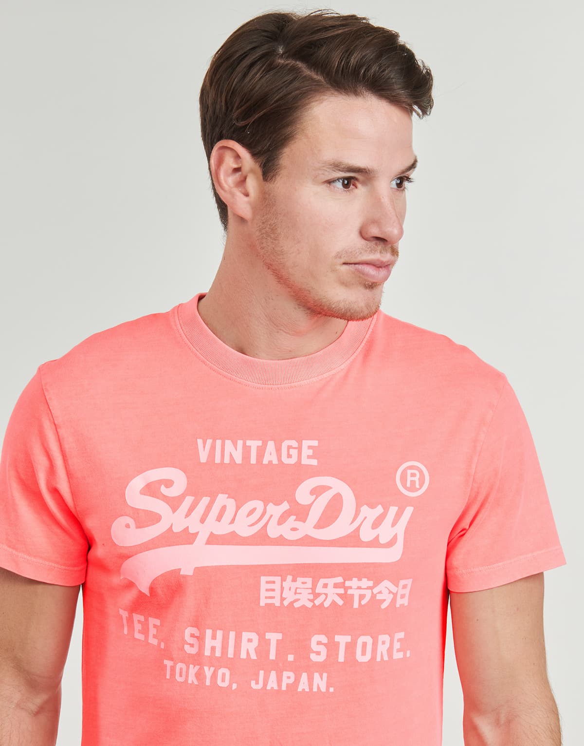 Men's T-Shirts Superdry Orange