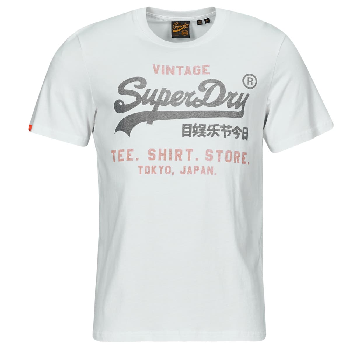Men's T-Shirts Superdry White