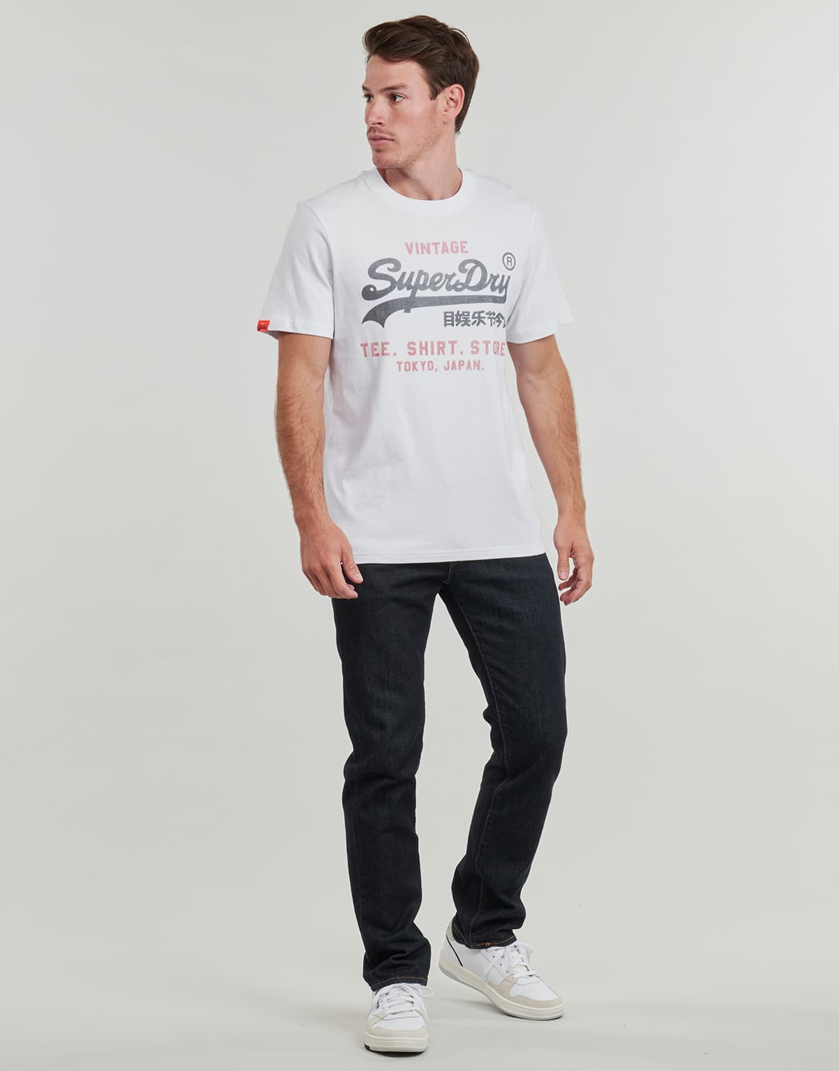 Men's T-Shirts Superdry White