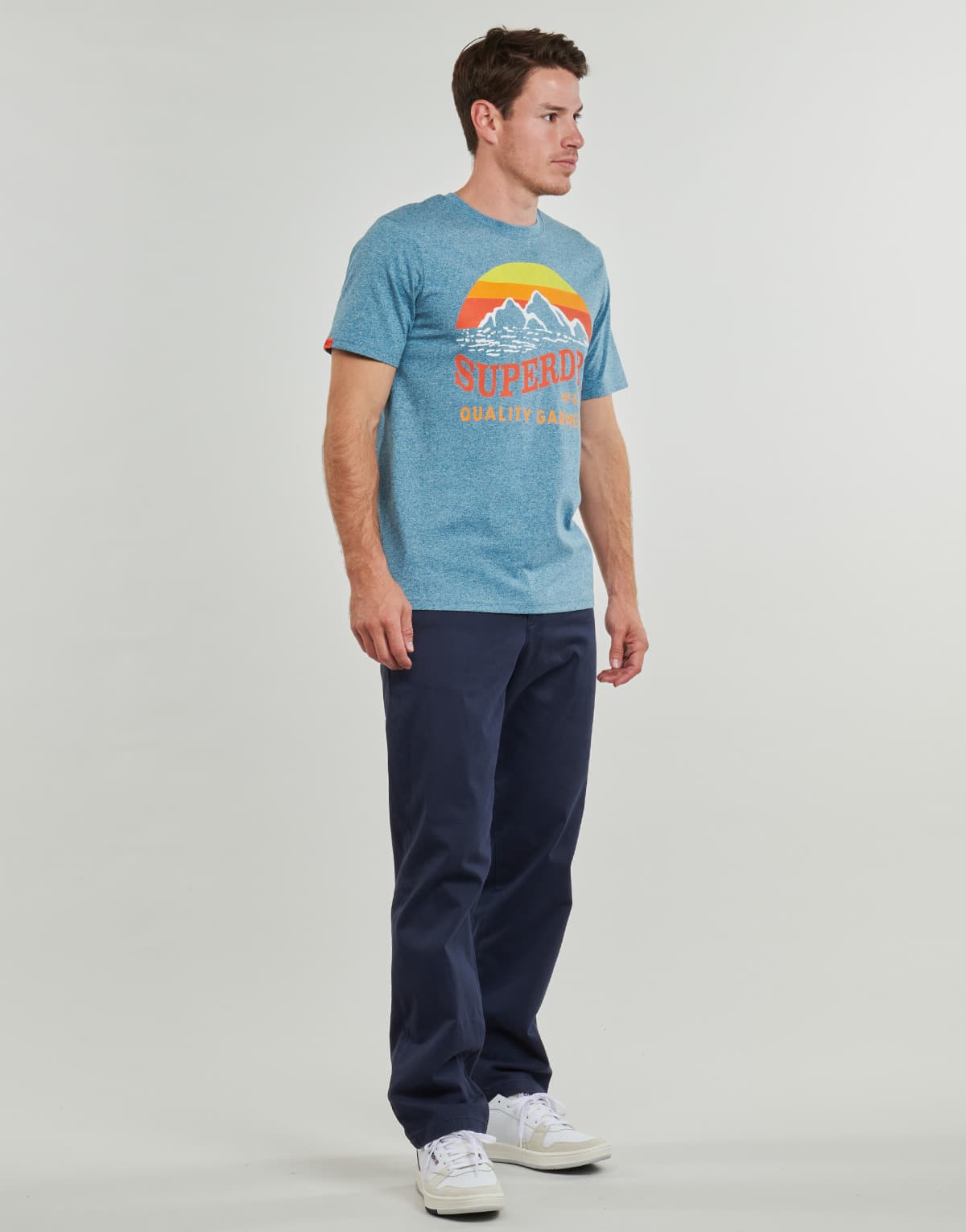Men's T-Shirts Superdry Blue