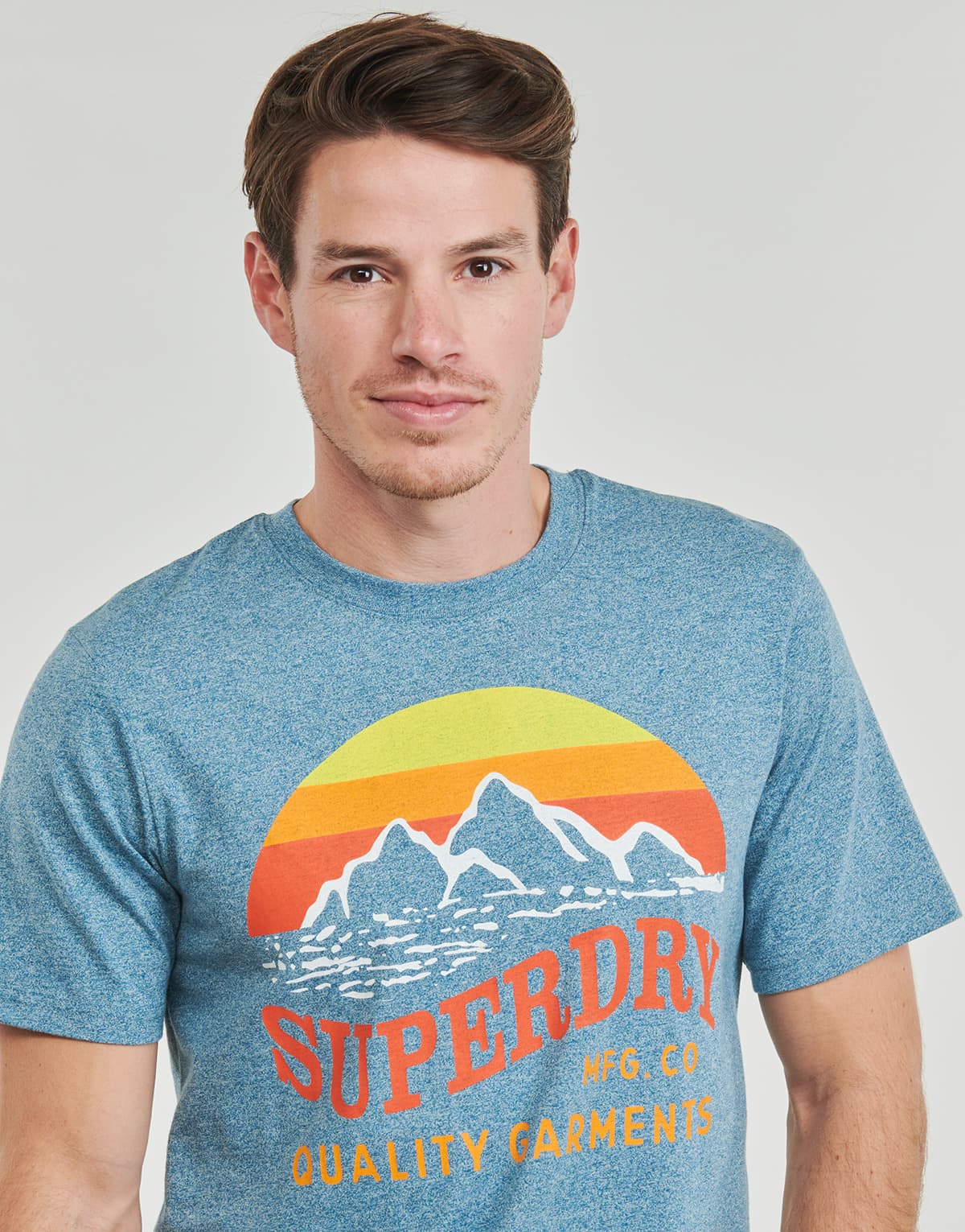 Men's T-Shirts Superdry Blue