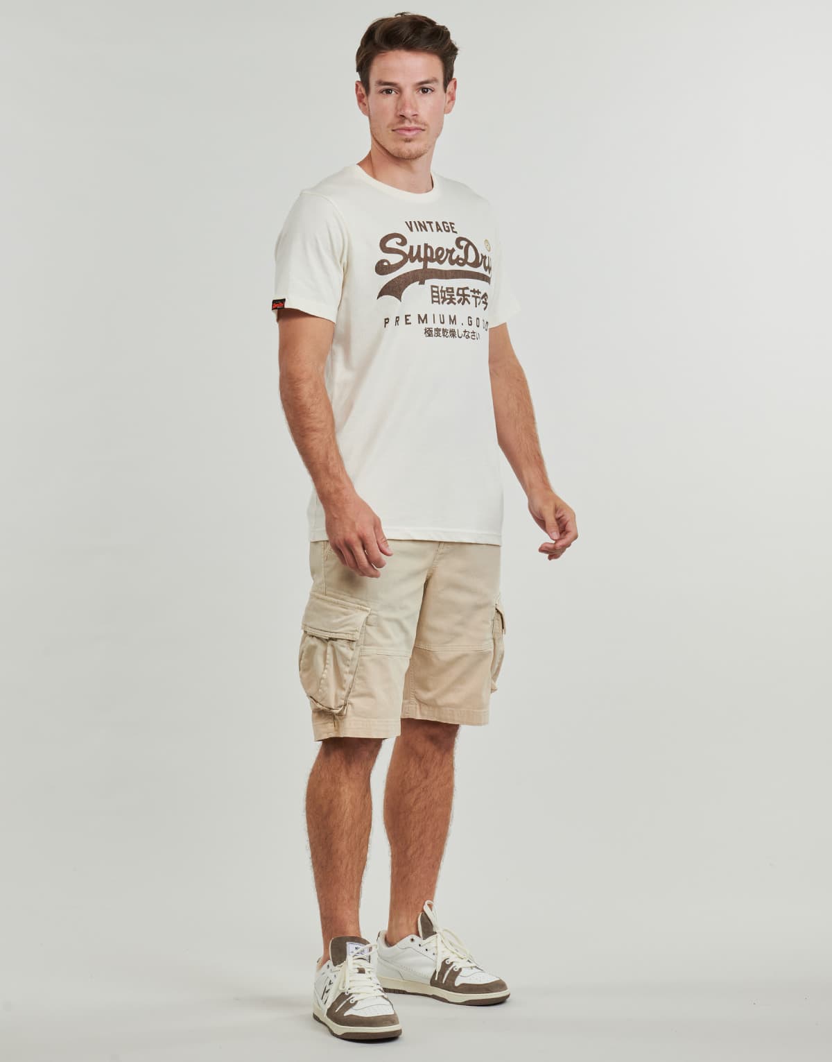 Men's T-Shirts Superdry White