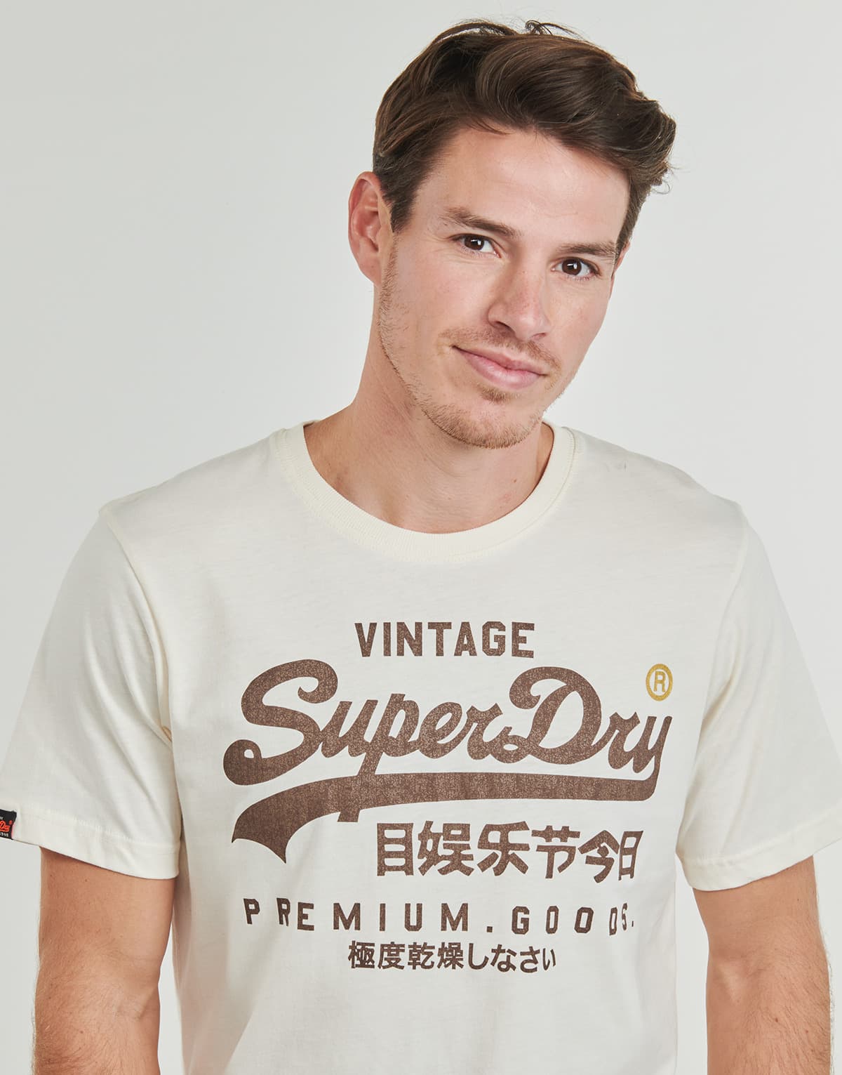 Men's T-Shirts Superdry White