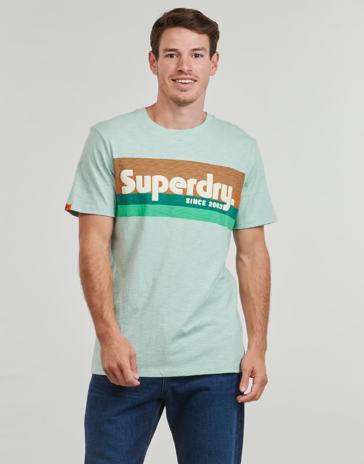 Men's T-Shirts Superdry Green