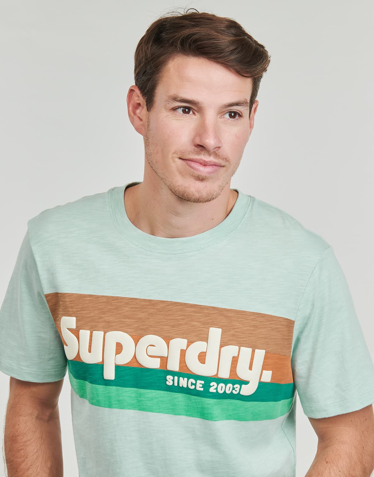 Men's T-Shirts Superdry Green