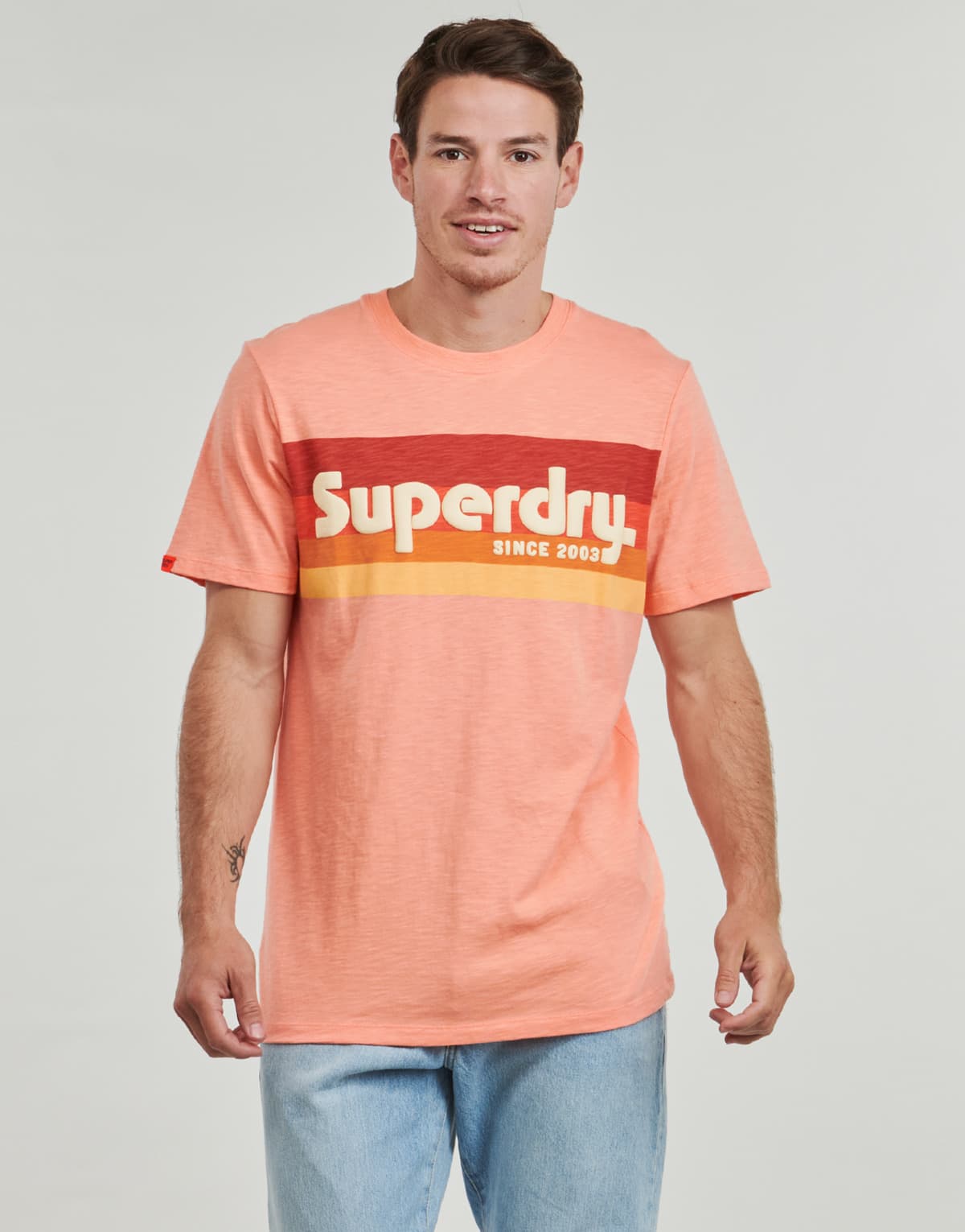 Men's T-Shirts Superdry Orange