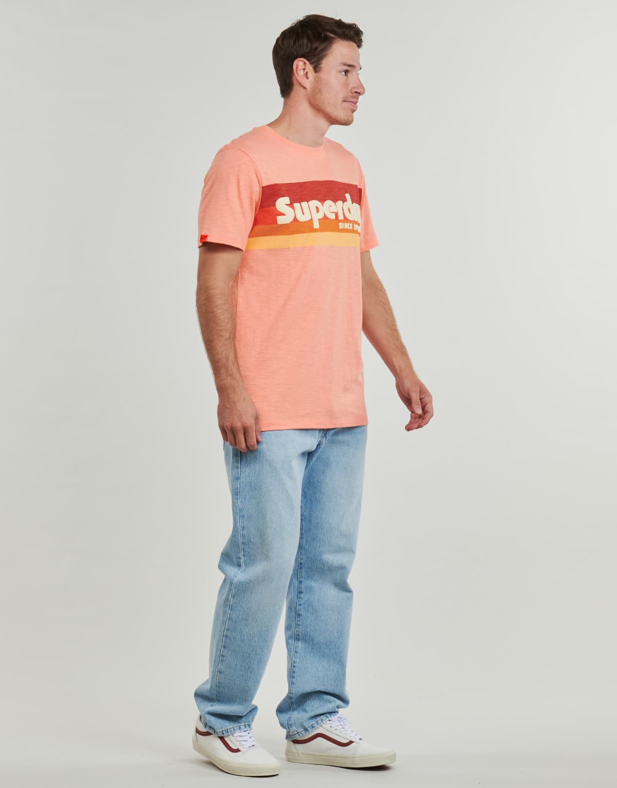 Men's T-Shirts Superdry Orange