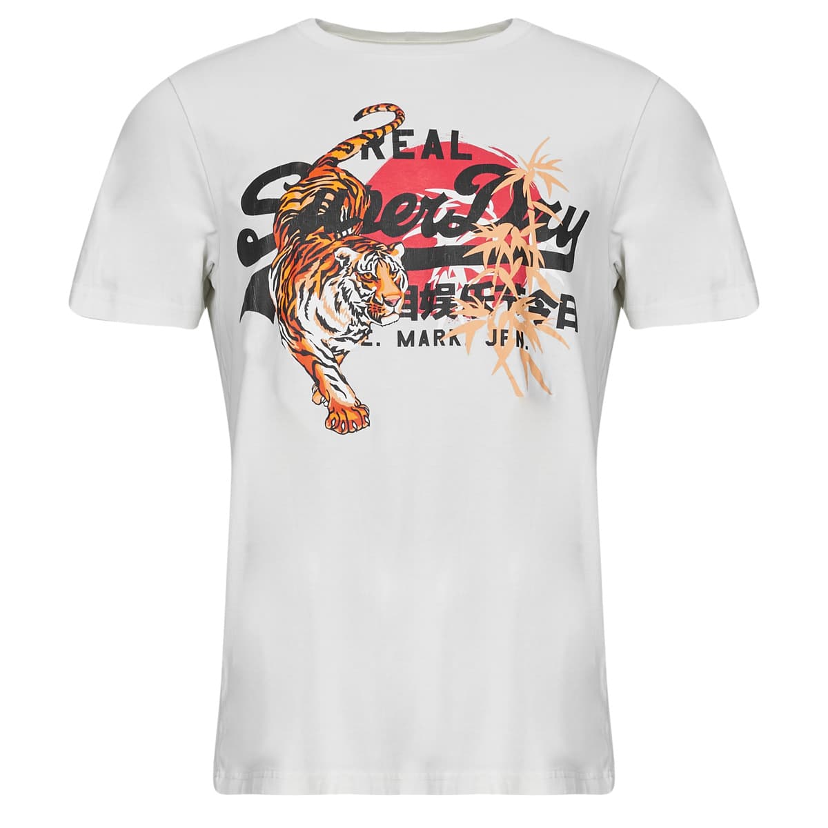 Men's T-Shirts Superdry White