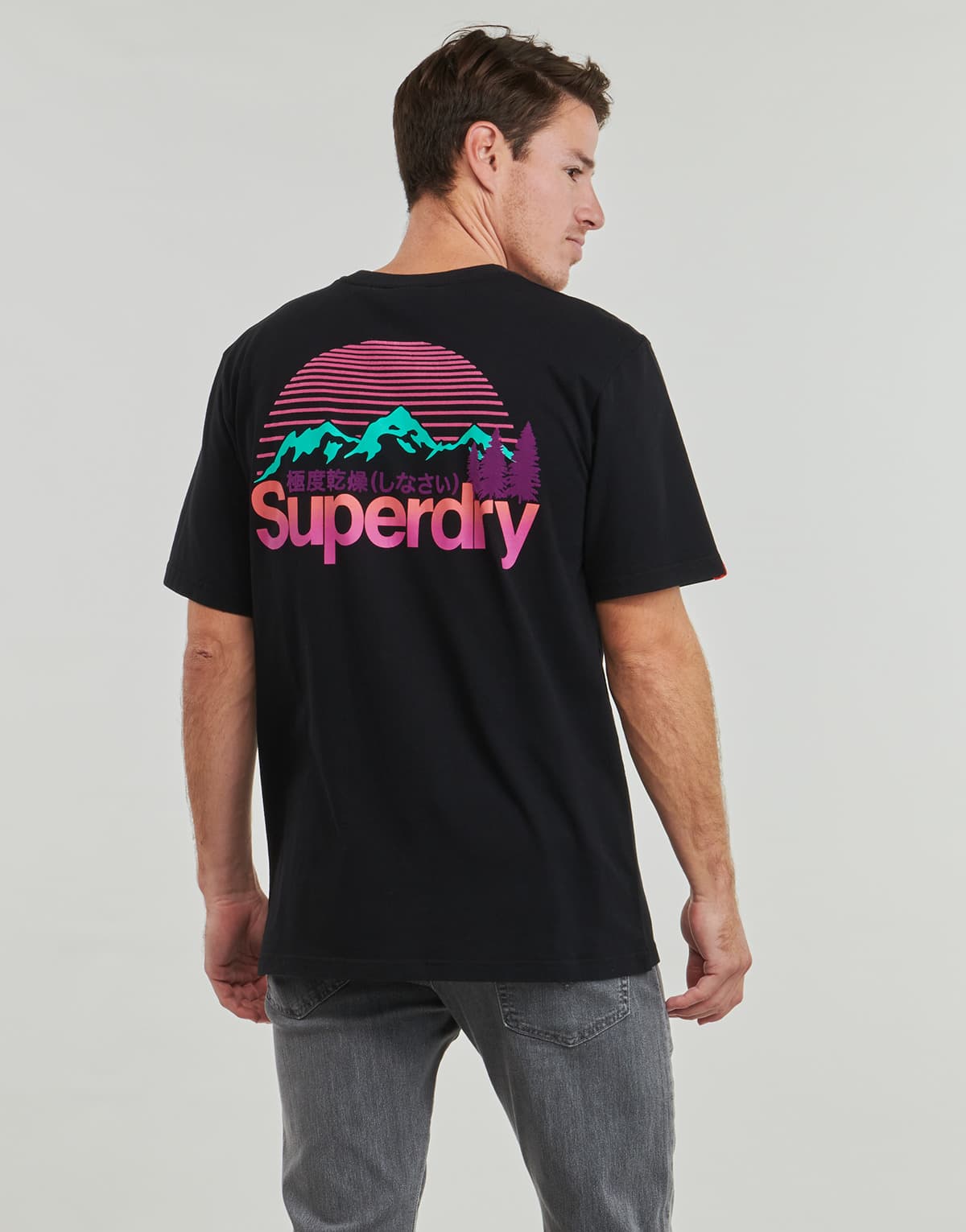 Men's T-Shirts Superdry Black