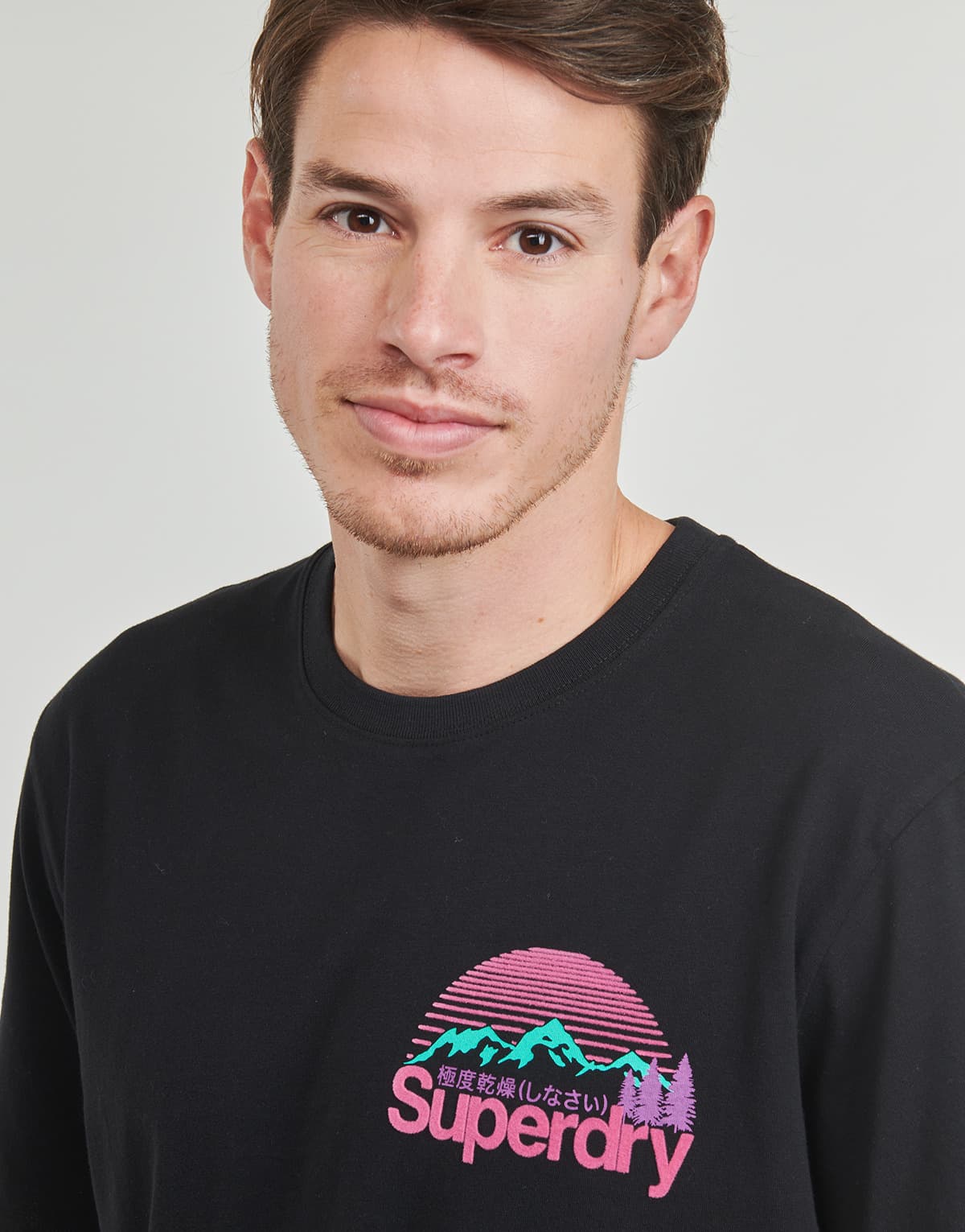 Men's T-Shirts Superdry Black