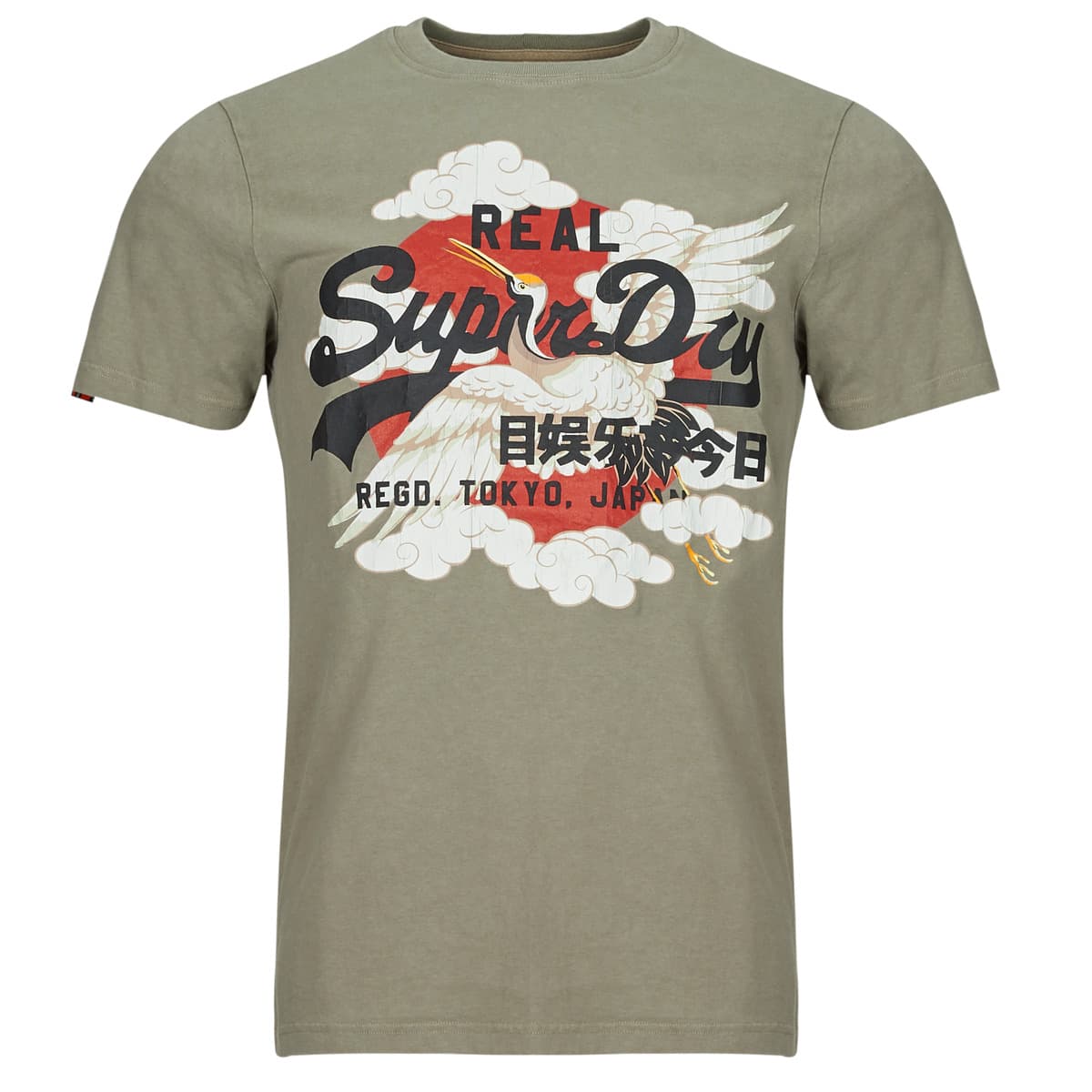 Men's T-Shirts Superdry White