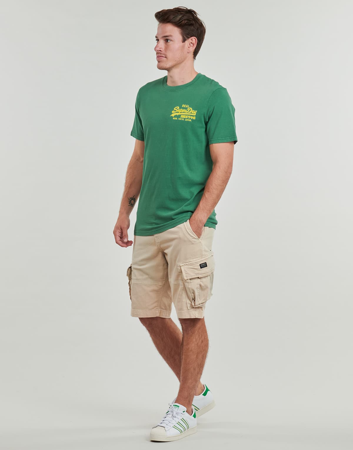 Men's T-Shirts Superdry Green