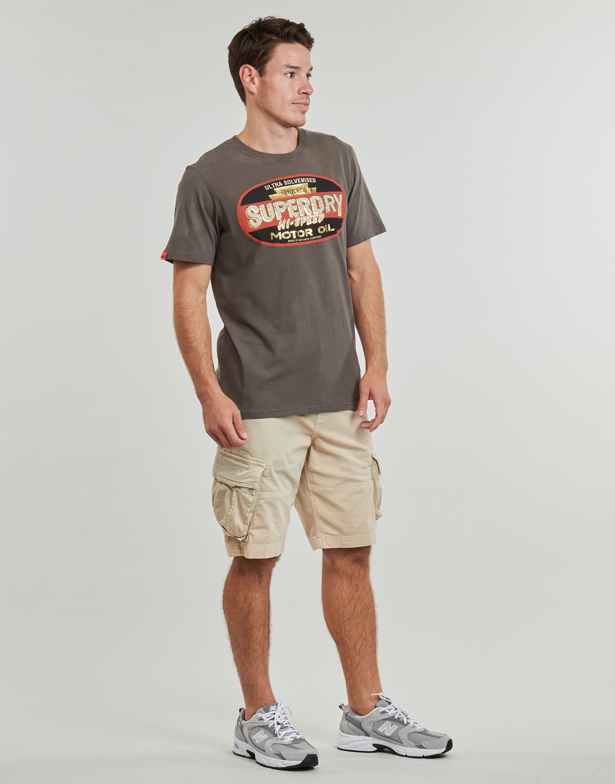 Men's T-Shirts Superdry Khaki