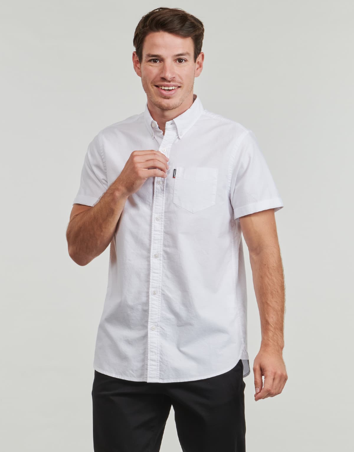 Men's Shirts Superdry White