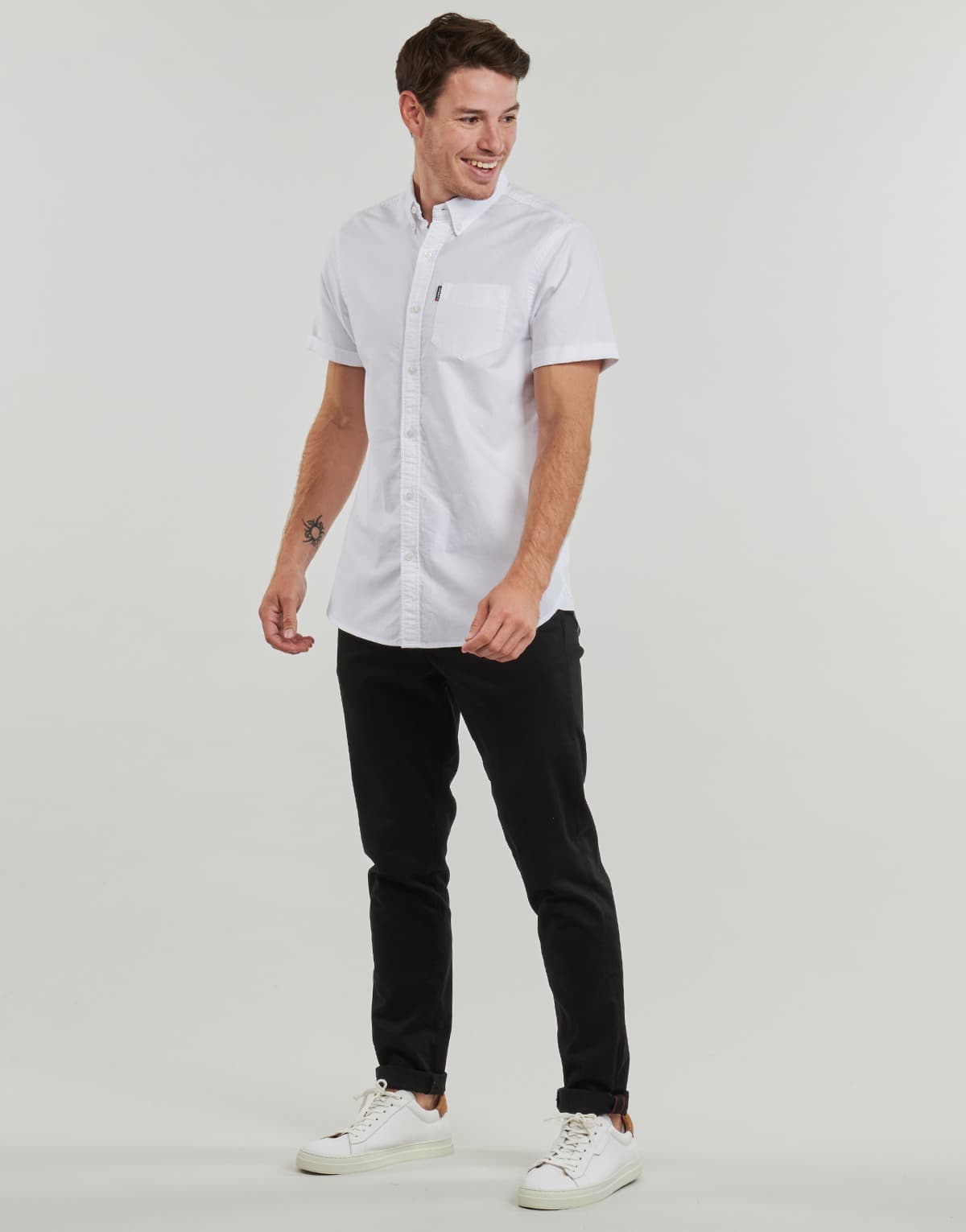 Men's Shirts Superdry White