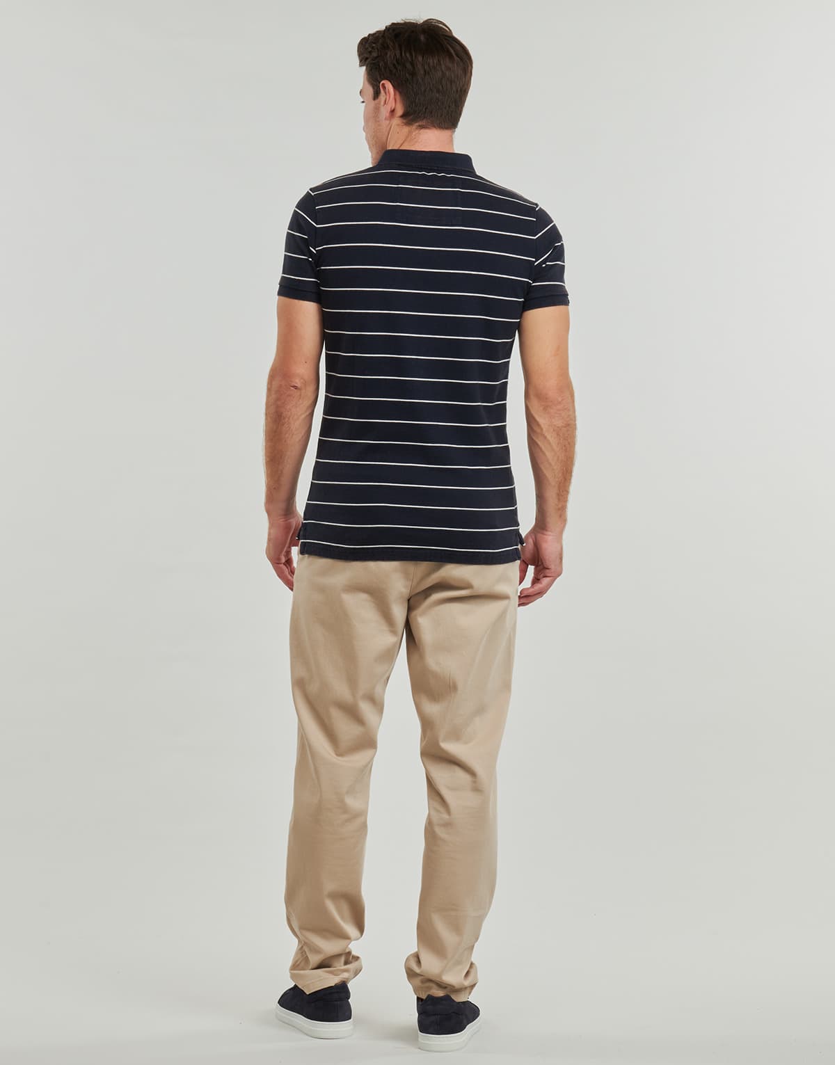 Men's Polo Shirts Superdry Blue