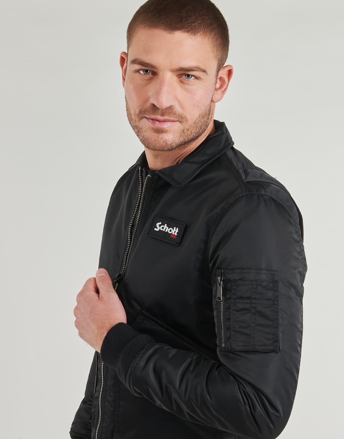 Men's Jackets Schott Black