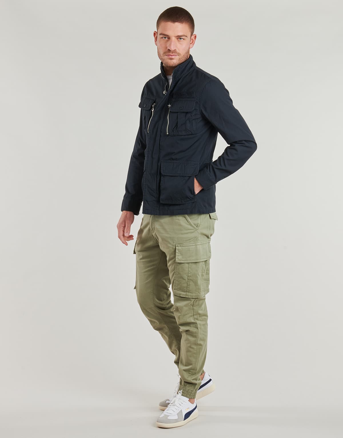 Men's Jackets Schott Blue