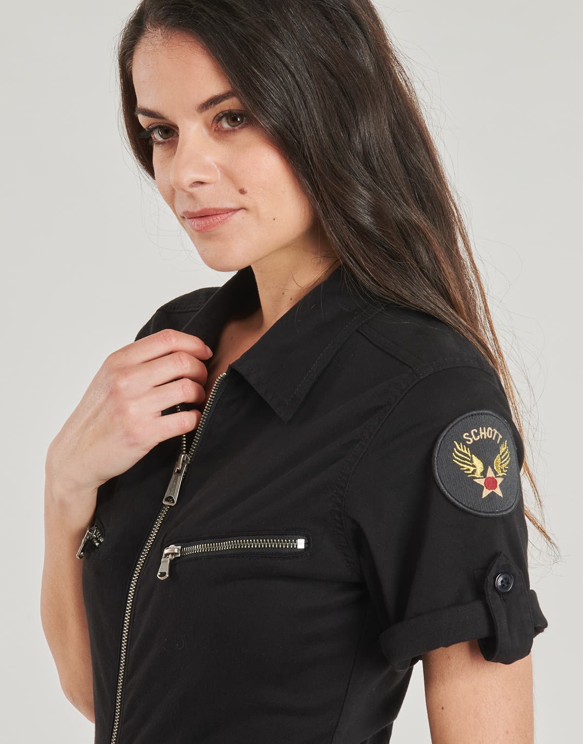 Women's Jumpsuits Schott Black