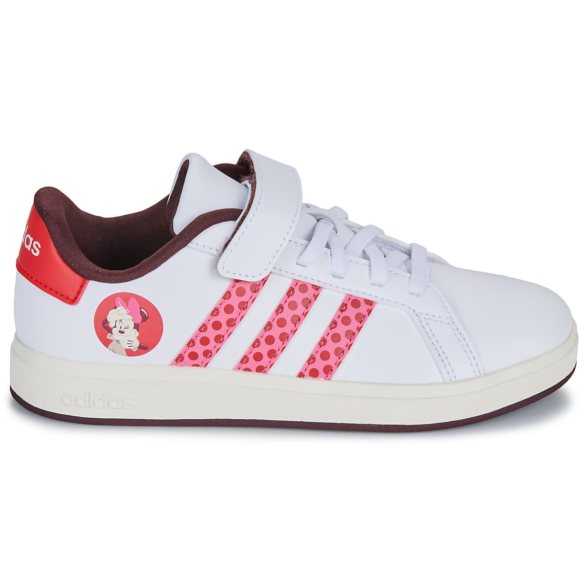 Παιδικό Αθλητικό Παπούτσι για Κορίτσι Adidas Grand Court Minnie Mouse Χρώματος Λευκό IH6310