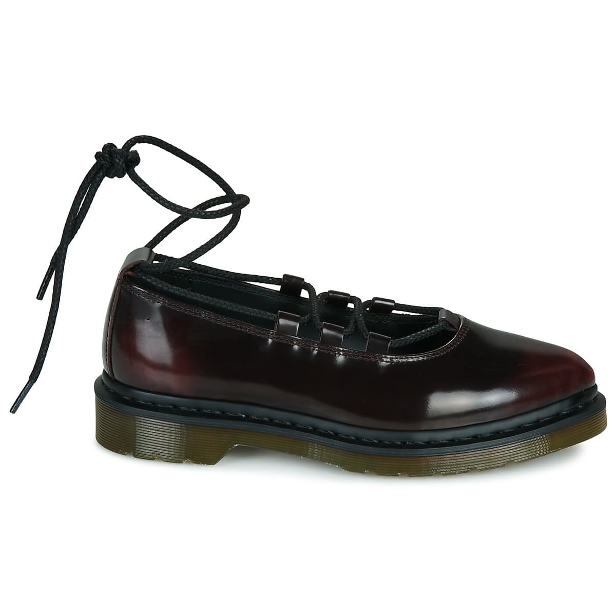 Women's Ballet Flats Dr. Martens Red