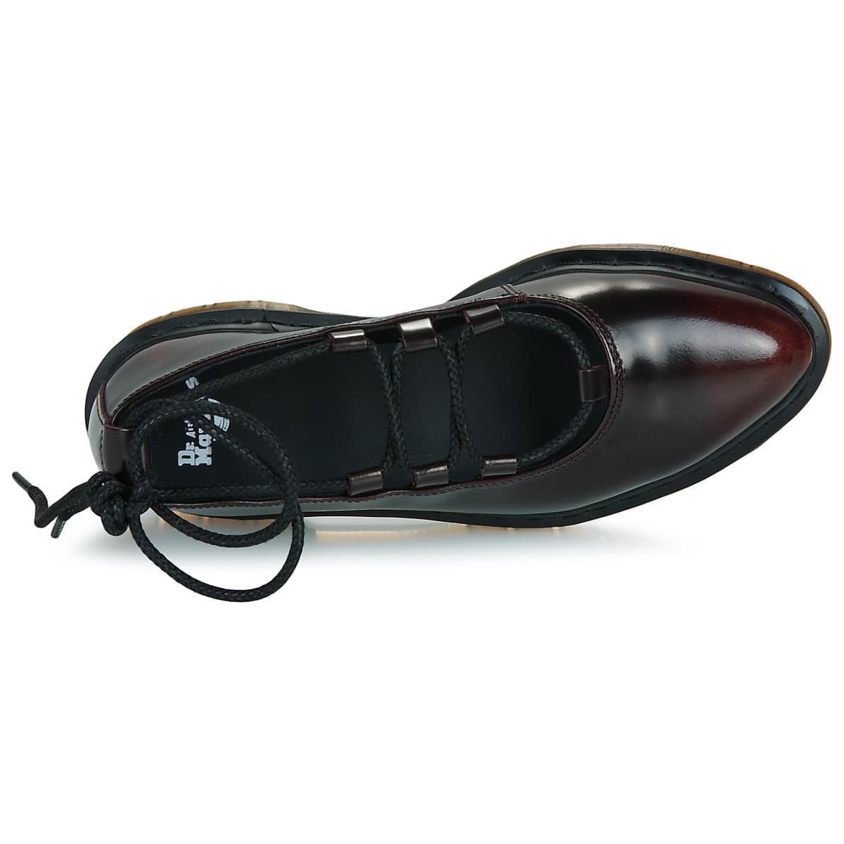 Women's Ballet Flats Dr. Martens Red