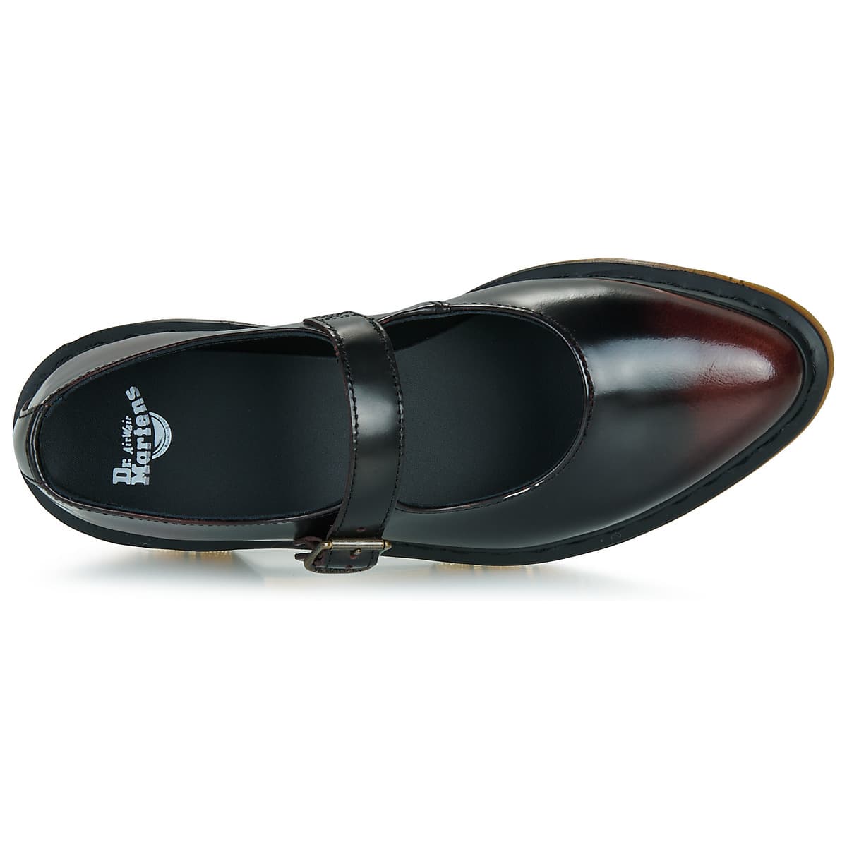 Women's Ballet Flats Dr. Martens Red