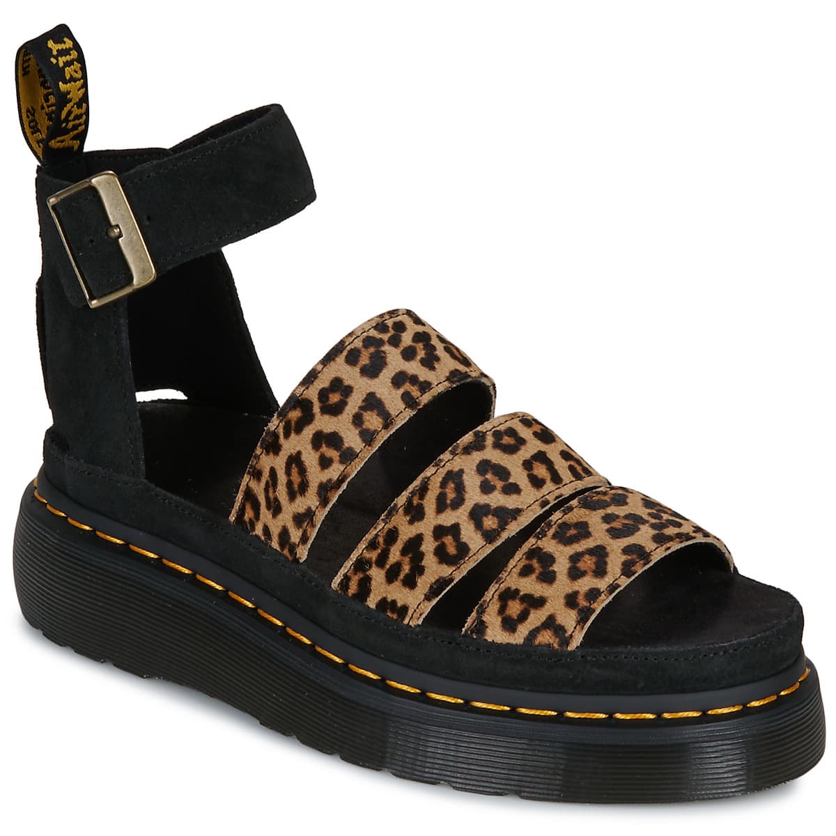 Σανδάλια με πλατφόρμα Dr. Martens Clarissa II Quad Sandal Mini Leopard