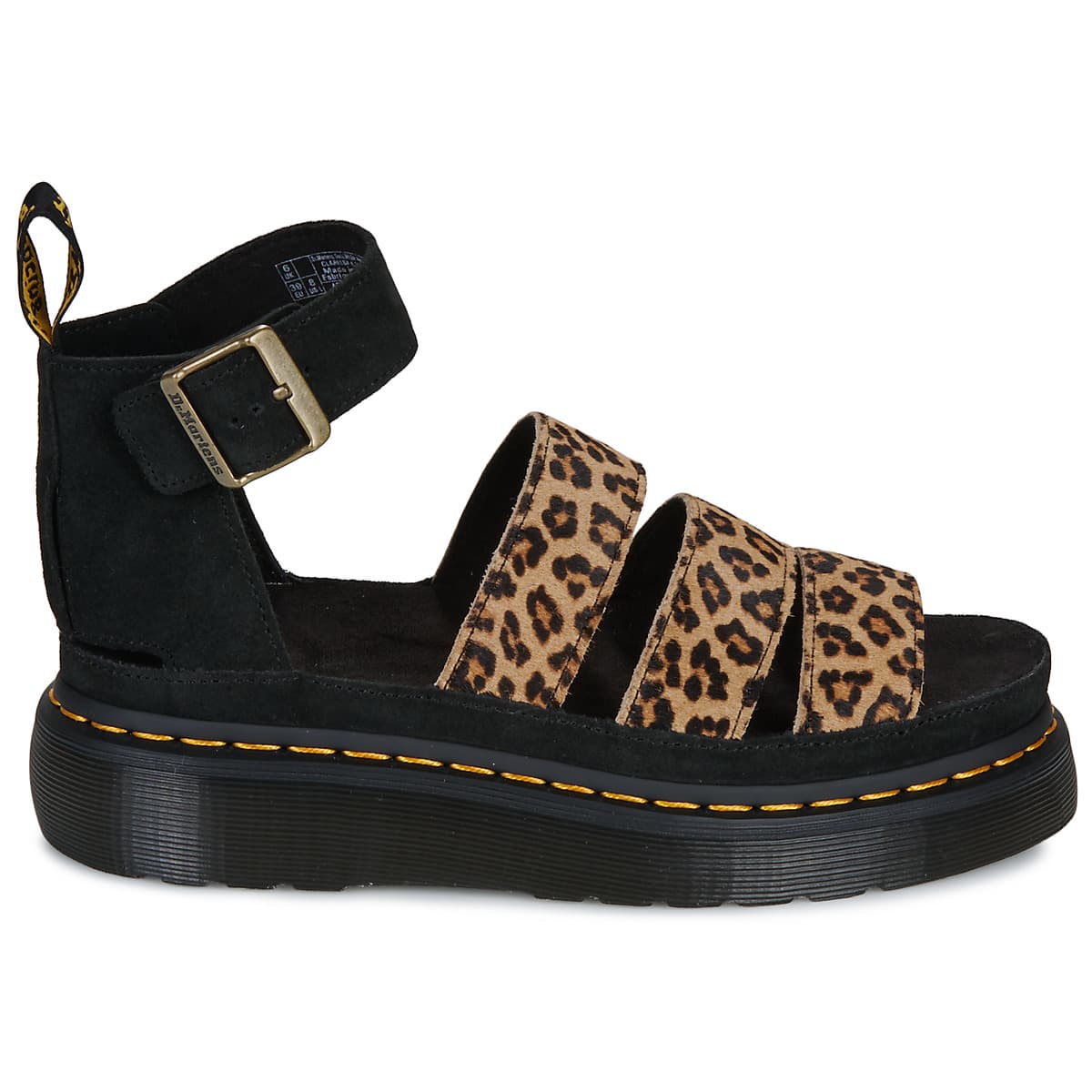 Women's Platforms Dr. Martens Black