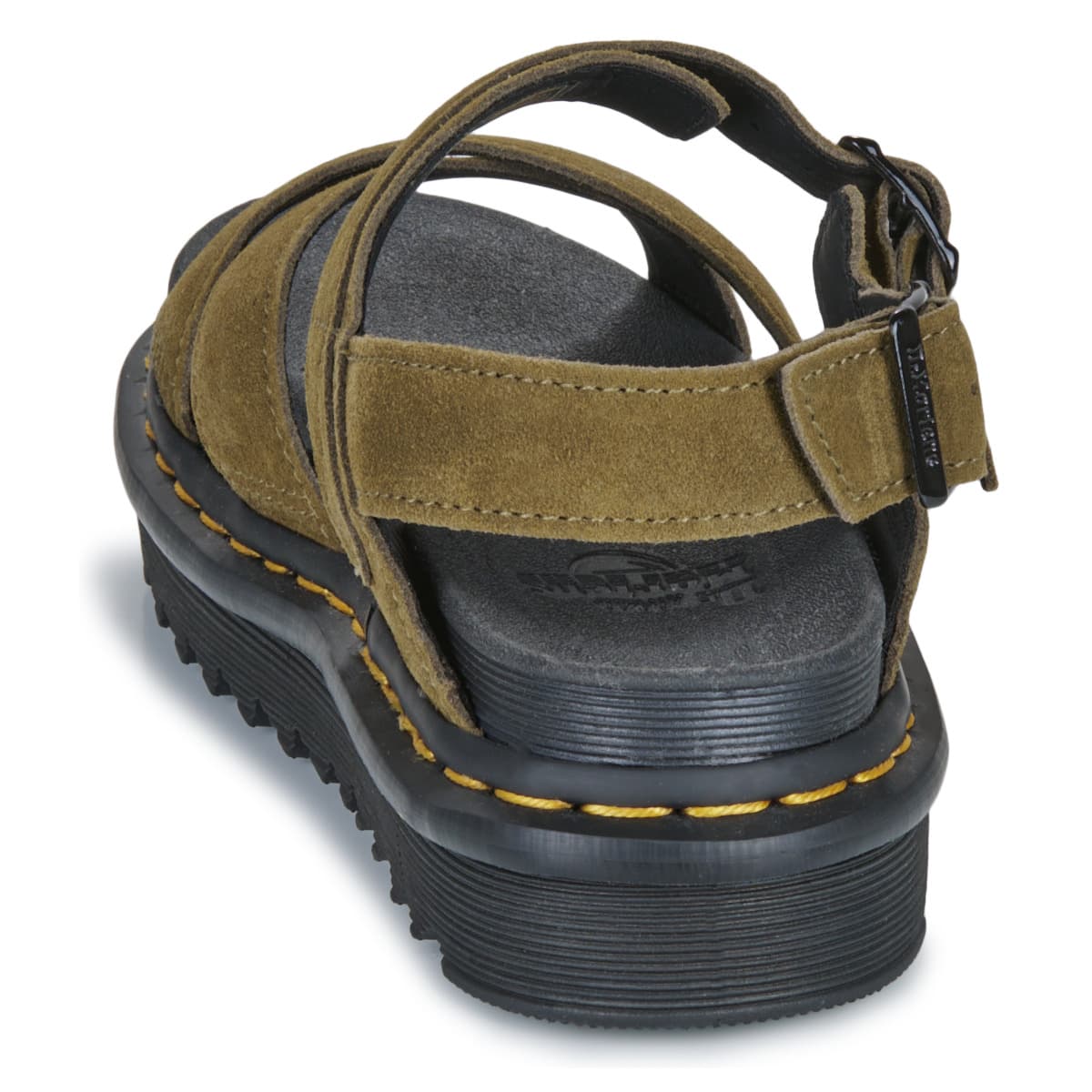 Women's Platforms Dr. Martens Khaki