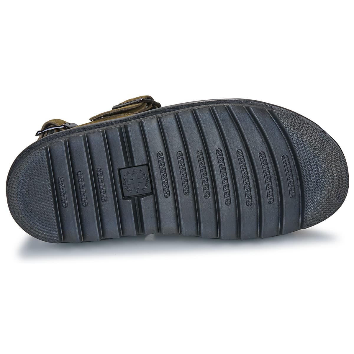 Women's Platforms Dr. Martens Khaki