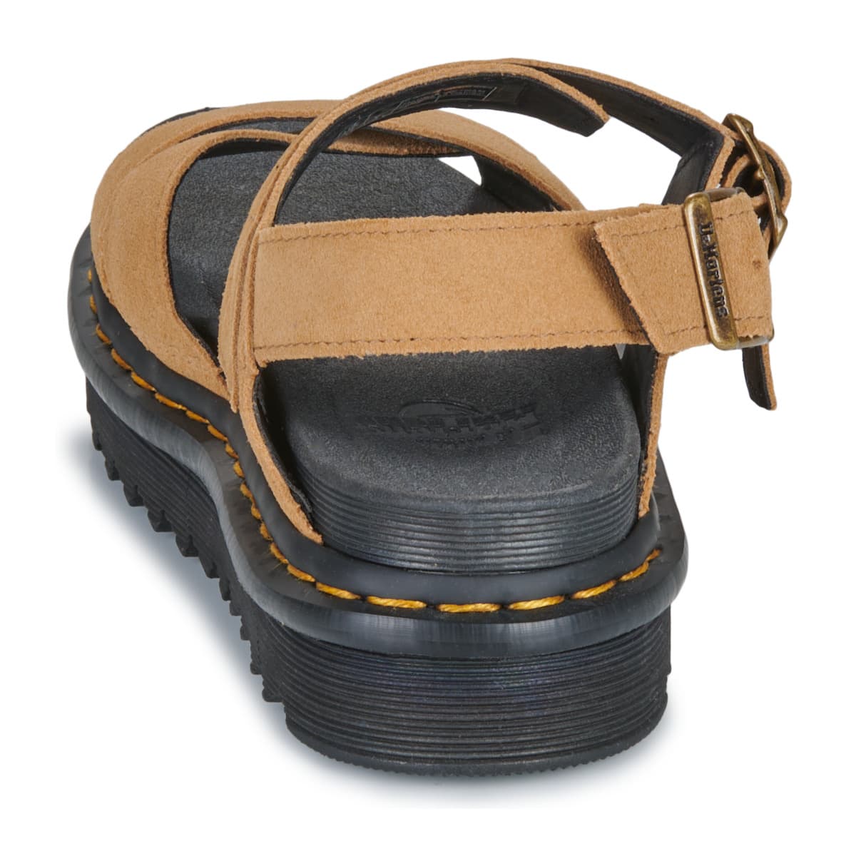 Women's Platforms Dr. Martens Brown