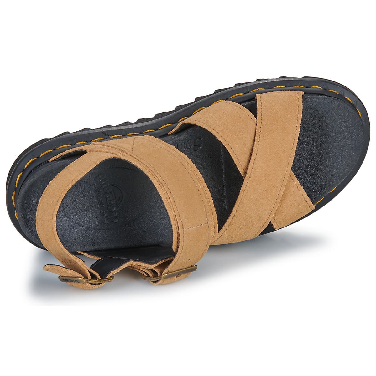 Women's Platforms Dr. Martens Brown