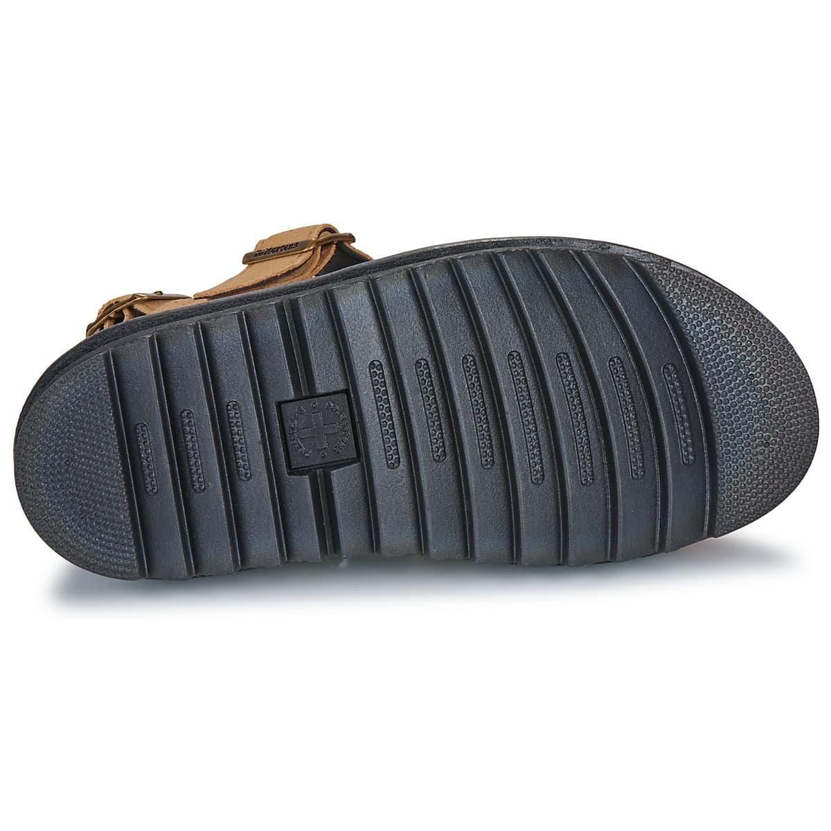 Women's Platforms Dr. Martens Brown