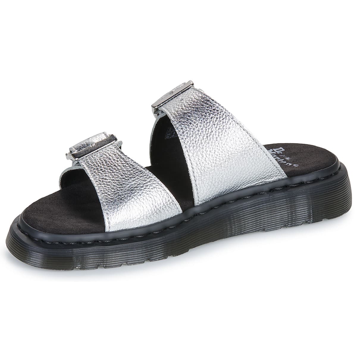 Women's Mules Dr. Martens Silver