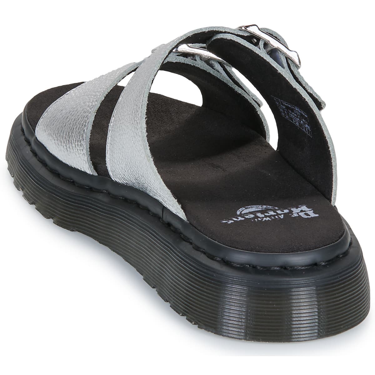 Women's Mules Dr. Martens Silver