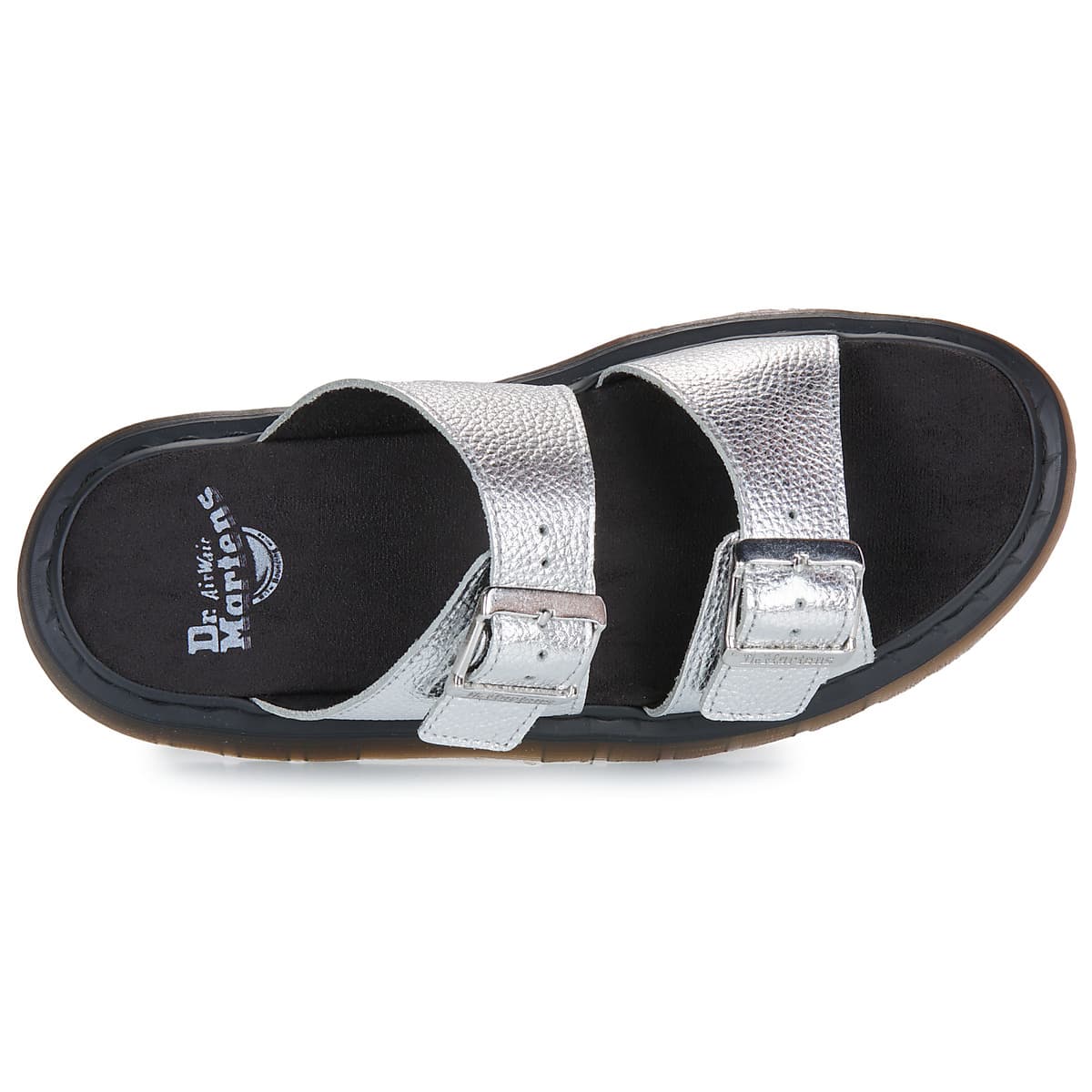 Women's Mules Dr. Martens Silver