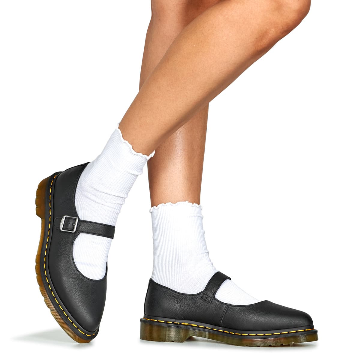 Women's Ballet Flats Dr. Martens Black