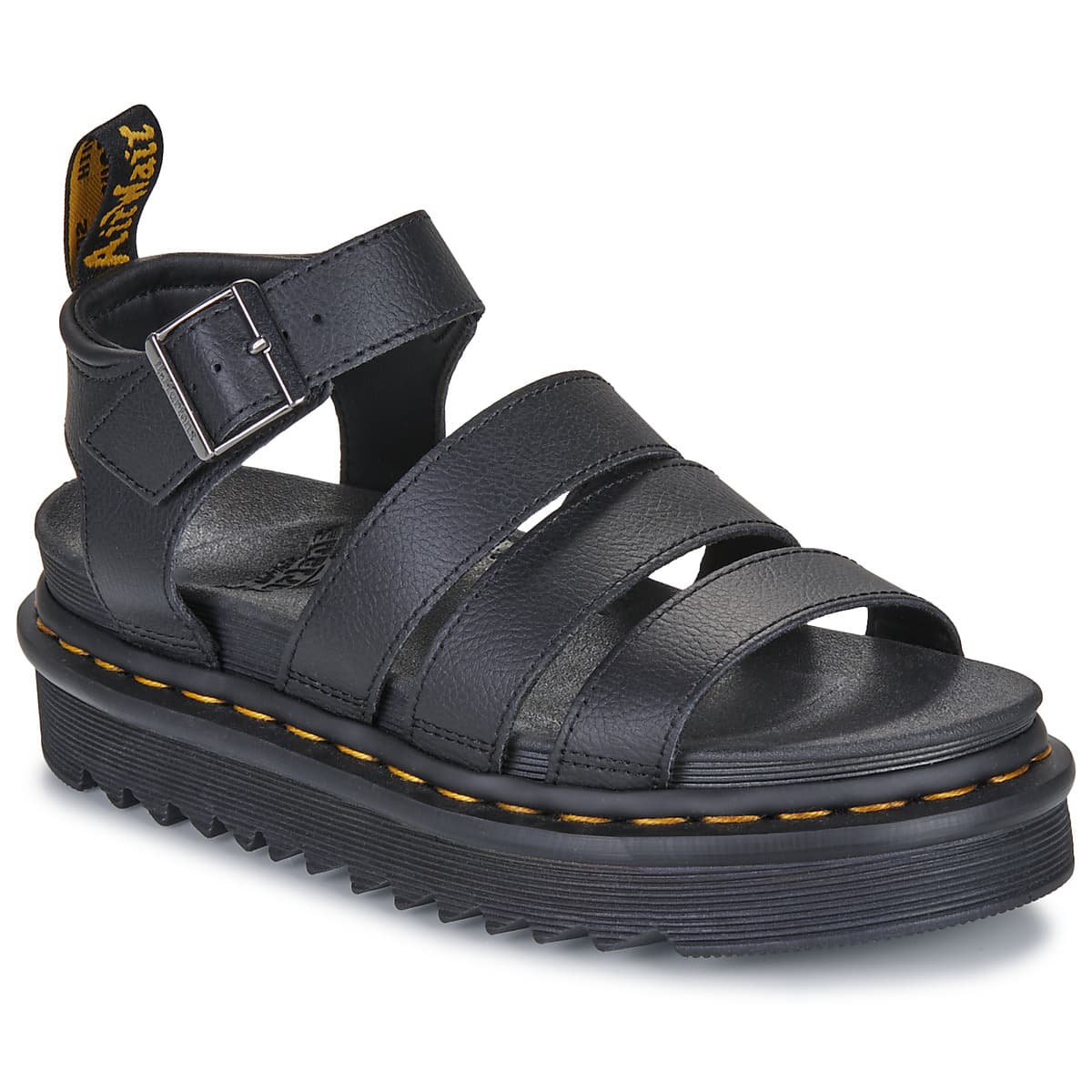 Women's Platforms Dr. Martens Black