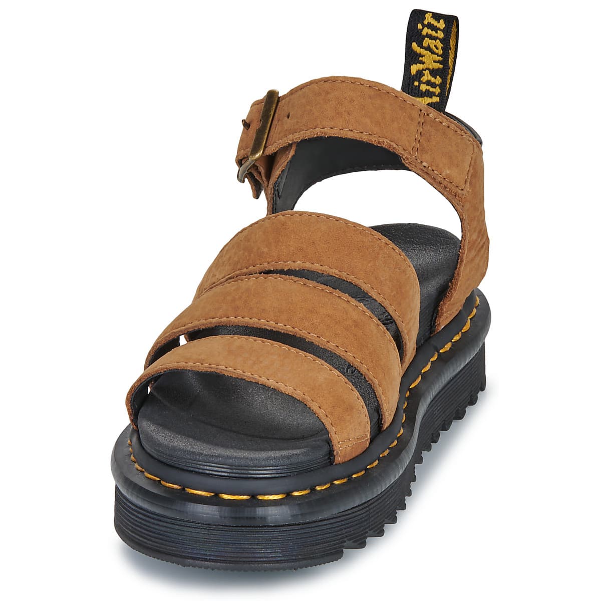 Women's Platforms Dr. Martens Brown