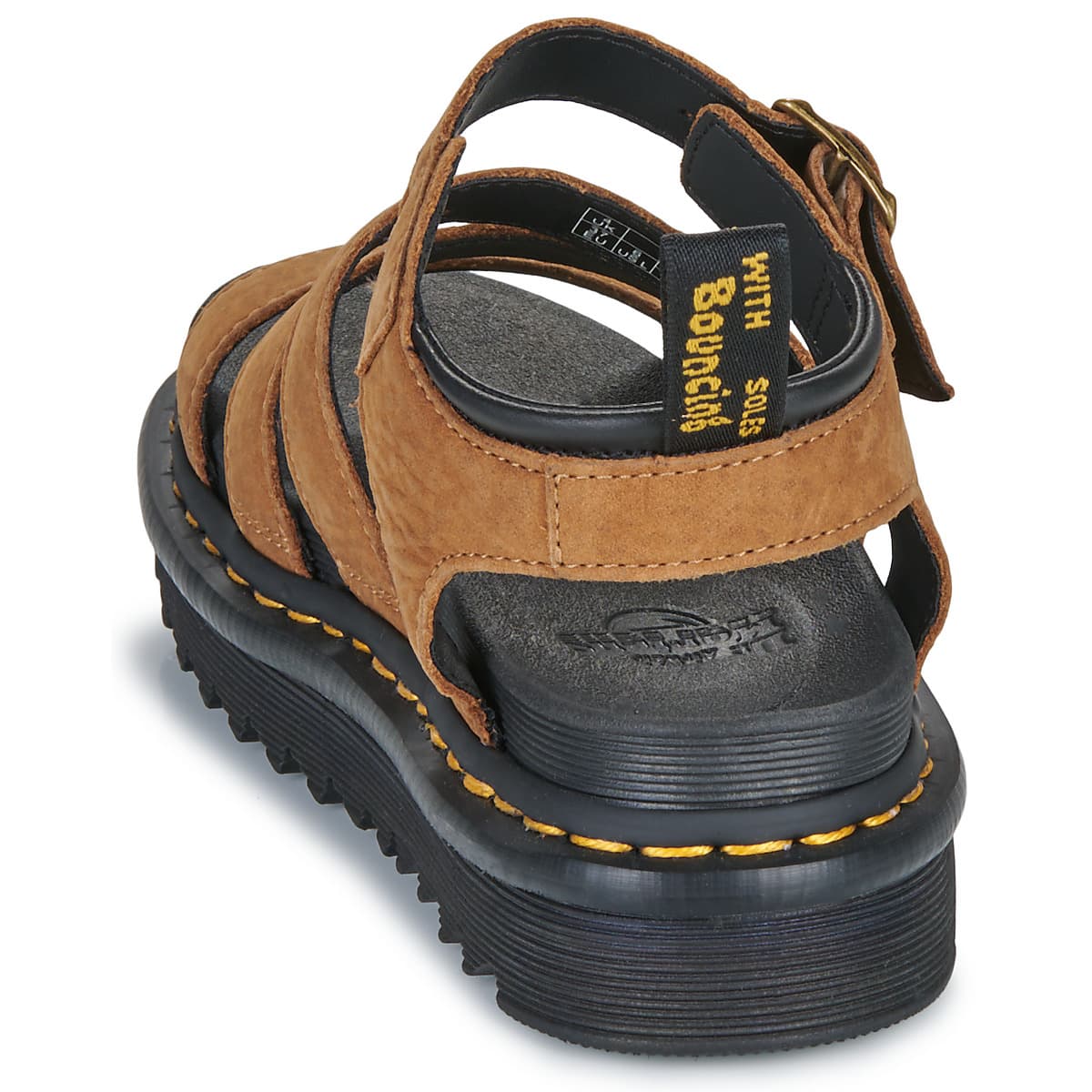 Women's Platforms Dr. Martens Brown