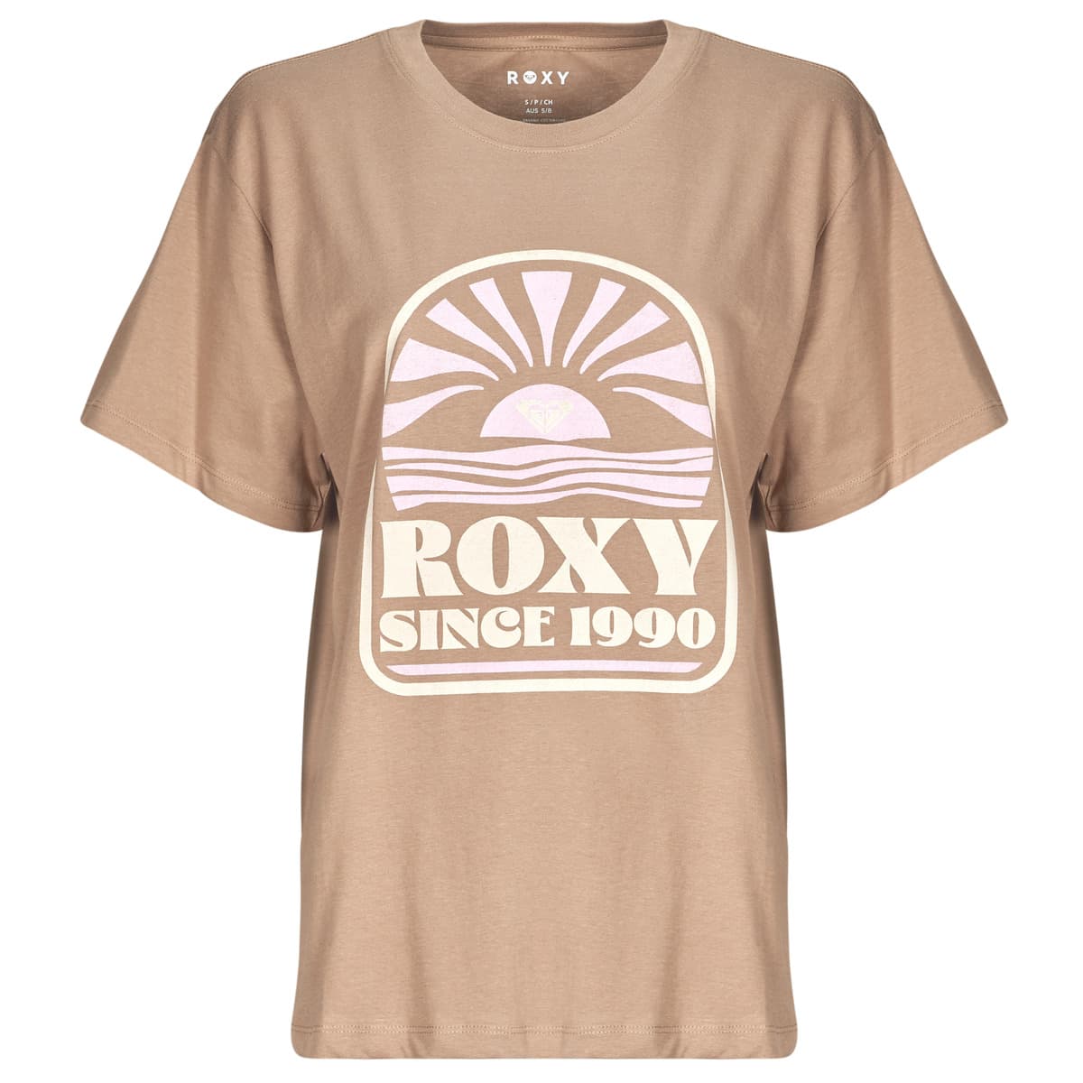 Women's T-Shirts Roxy Khaki