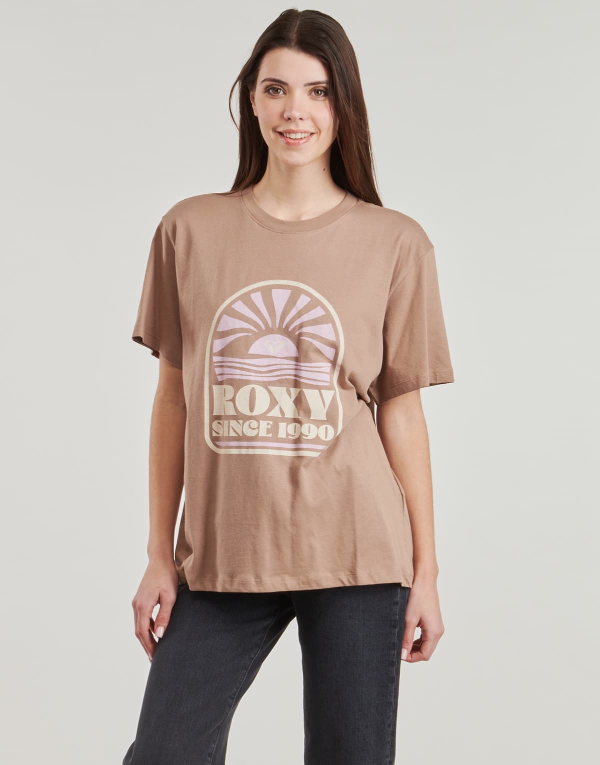 Women's T-Shirts Roxy Khaki