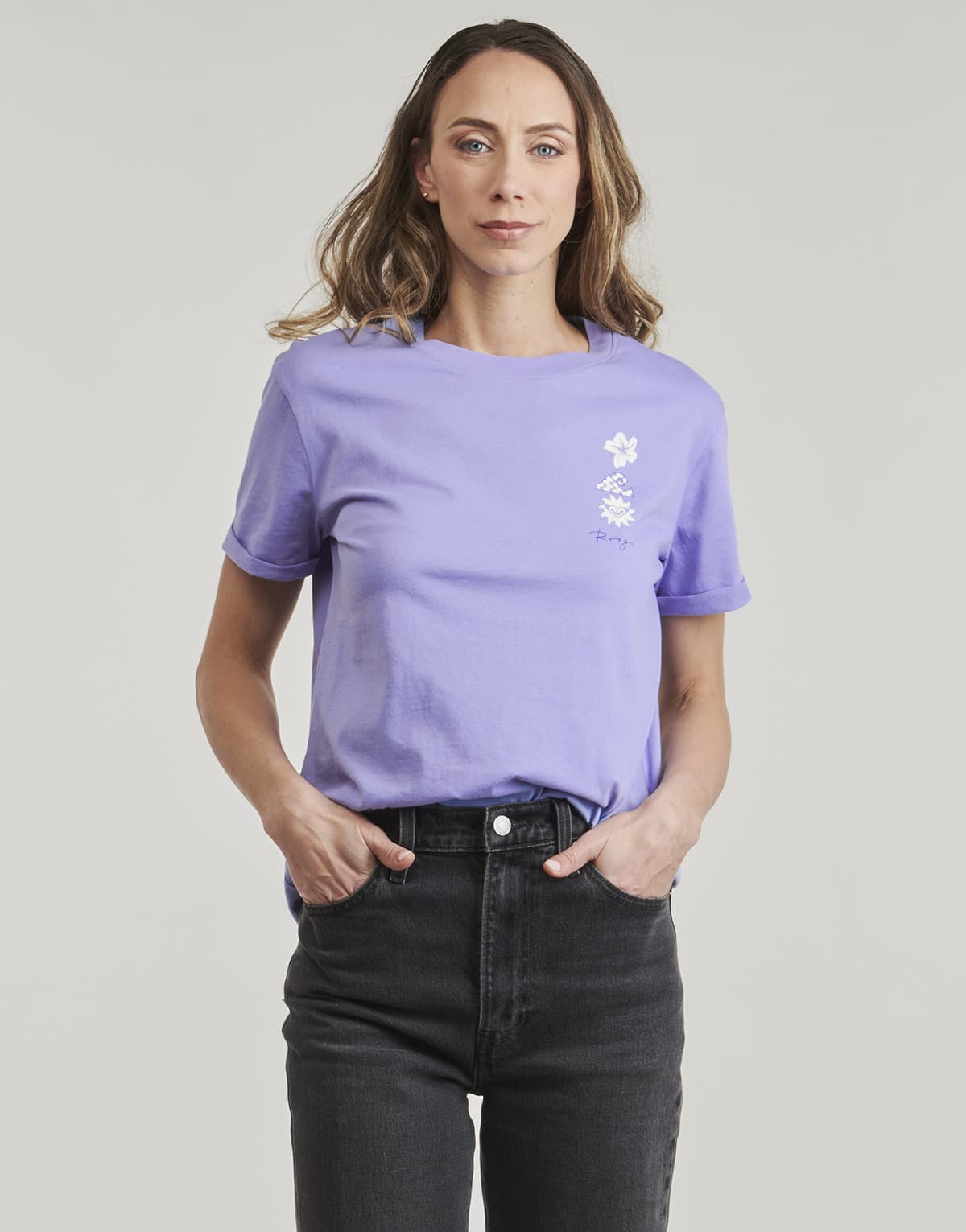 Women's T-Shirts Roxy Blue
