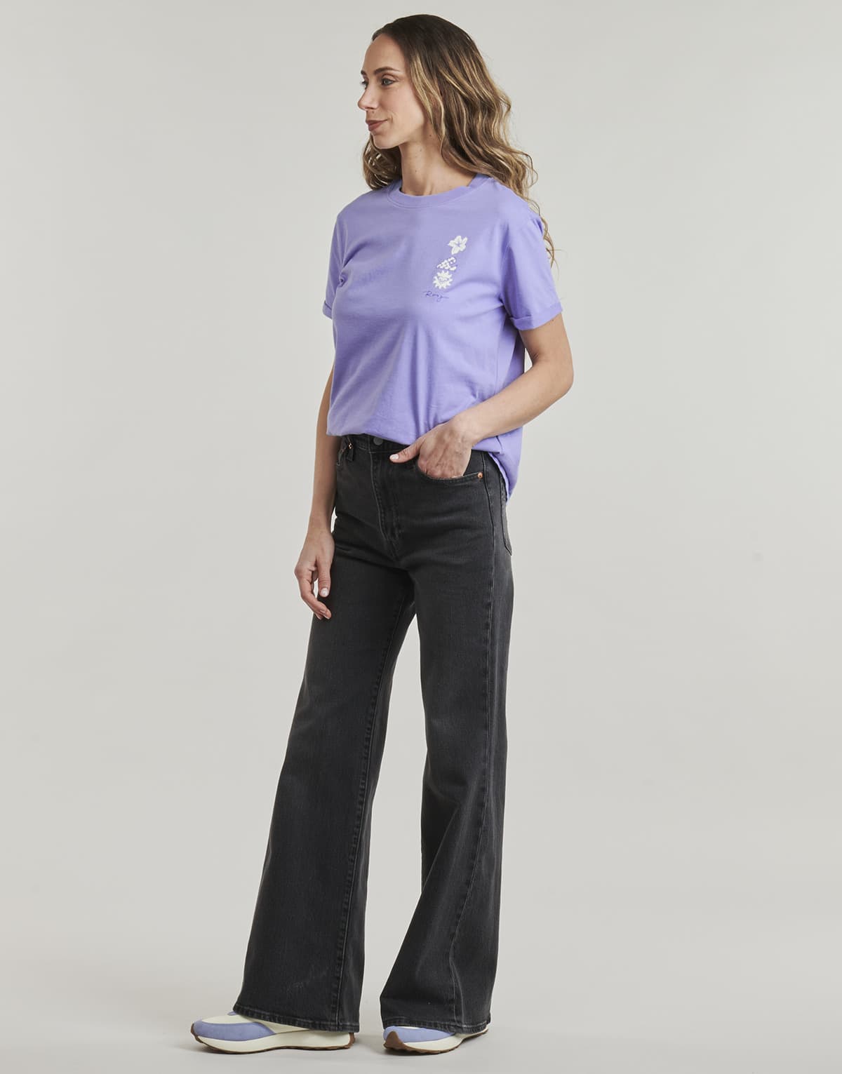 Women's T-Shirts Roxy Blue