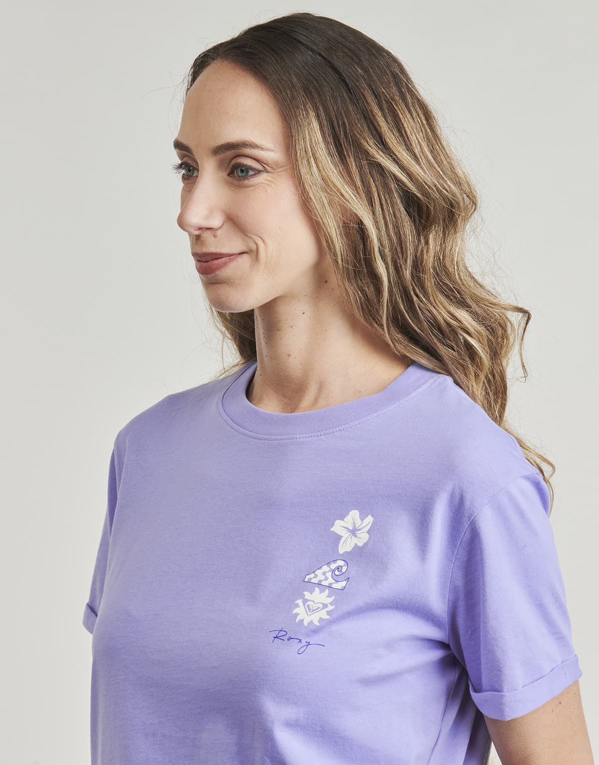 Women's T-Shirts Roxy Blue