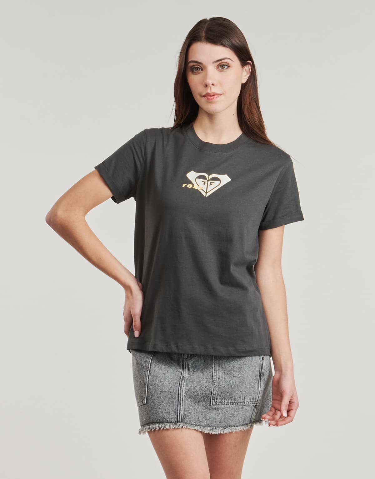Women's T-Shirts Roxy Black