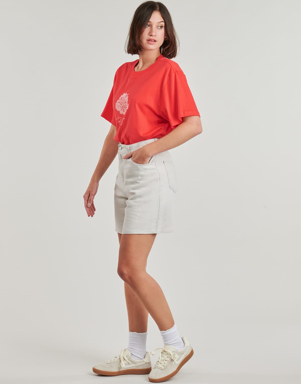 Women's T-Shirts Roxy Red